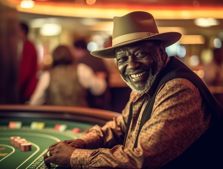 Pemain menggunakan perangkat mobile untuk taruhan live casino dengan proteksi keamanan tinggi